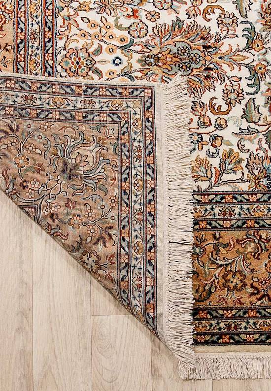 Шелковый ковер ручной работы 234749-Shah Abas beige/salmone