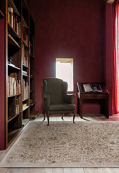 безворсовый ковер в интерьере Azure OA3342-O211