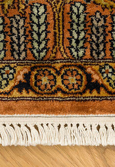 фрагмент ковра Cashmir Ghom Rost