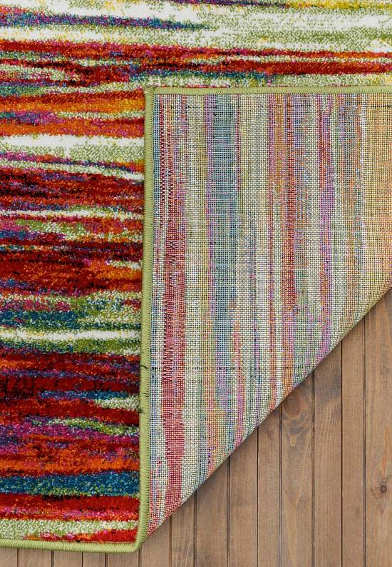 Недорогой синтетический ковер 2757-Multicolor