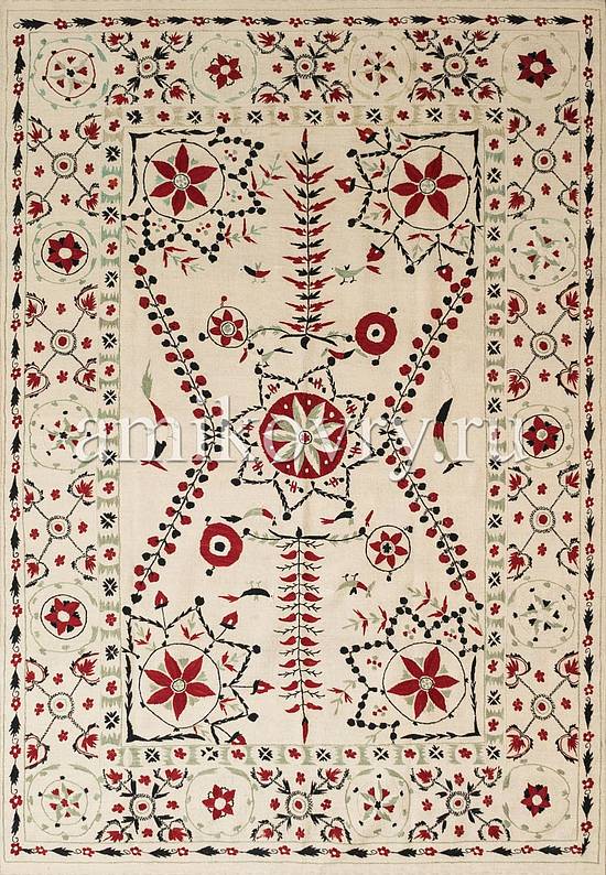 Безворсовый ковер ручной работы Kilim Casablanca 2