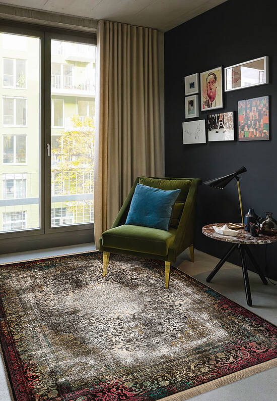 Иранский акриловый ковер UI3966