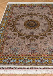 ковер в перспективе против ворса Ottoman Silk Safavi-Cream