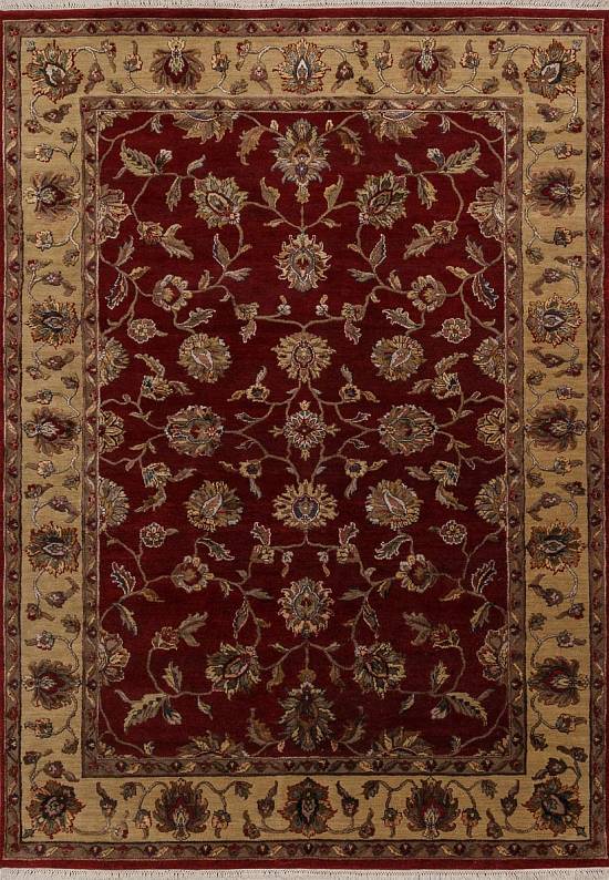 Элитный ковер ручной работы 10/10 976-Red-Gold
