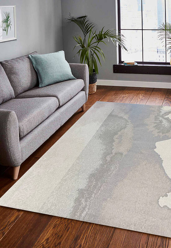 Безворсовый ковер из полиэстера LR5223-1-L255