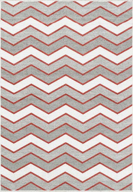 Двусторонний безворсовый ковер NK 05 Grey Terra