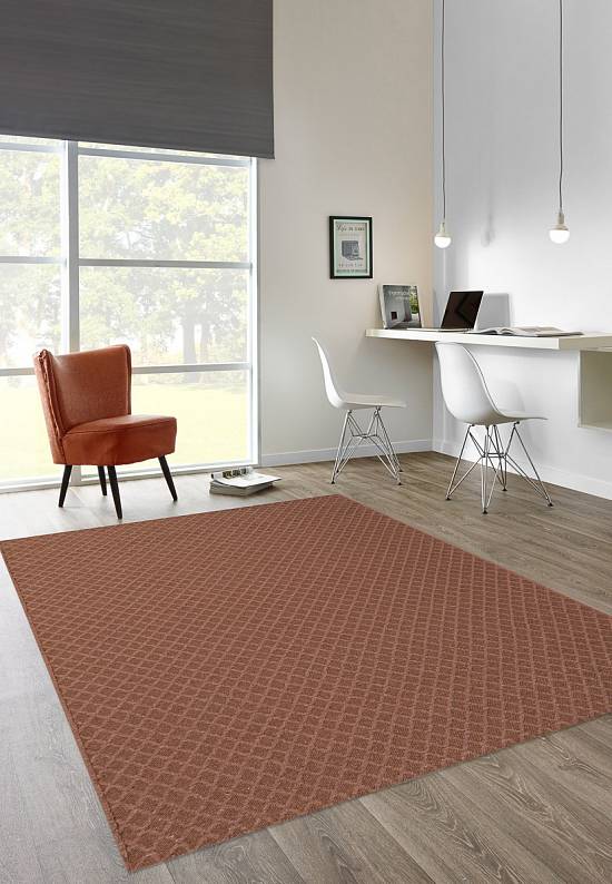 Безворсовый ковер из шерсти RW4624-R561