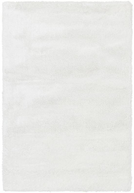 Мягкий ковер с длинным ворсом white-white