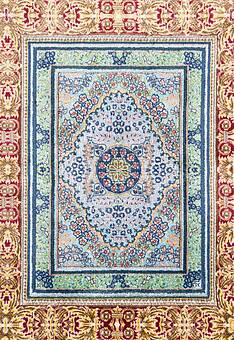 фрагмент ковра Ottoman Silk Farshineh-Red