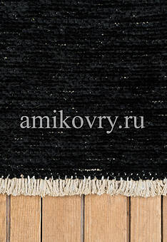 фрагмент безворсового ковра с лицевой стороны Palermo 1041-Black discount