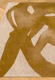 безворсовый ковер в перспективе Ambiance LA5642-L294