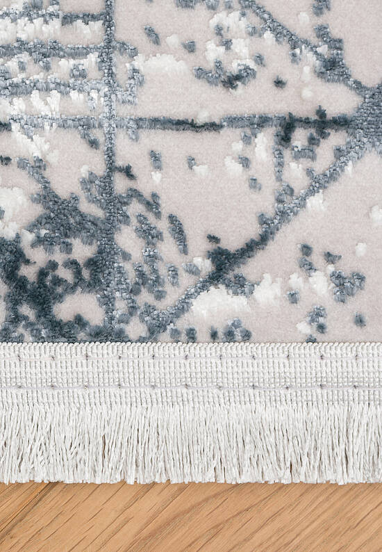 Турецкий синтетический ковер PM06-Mavi