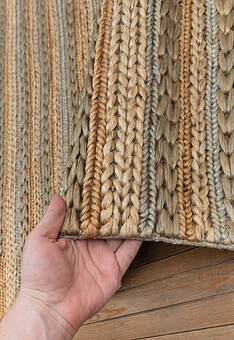 фактура циновки Flatweave S-1103 Grey Multy XW