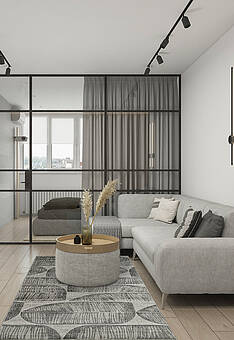 ковер в интерьере Soho 1333-18411