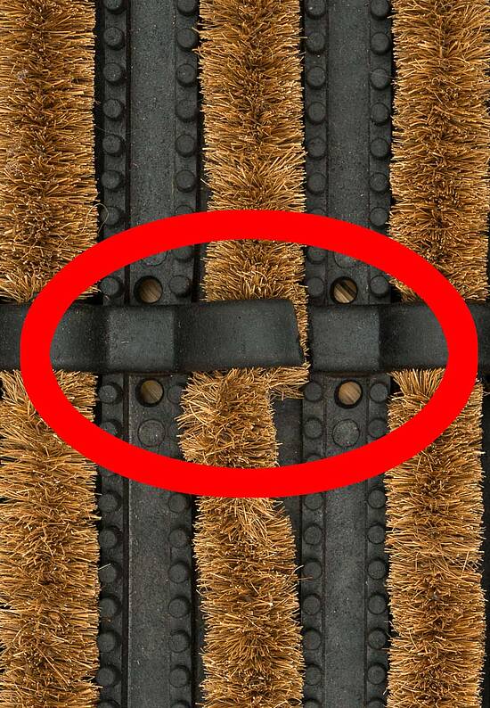 Входной коврик из кокосовой щетины Boot Scrapper-RBS-1001 discount