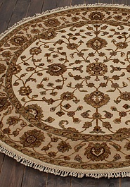 ковер в перспективе против ворса Kashan gold 10/10 SC-733-Ivory/Camel