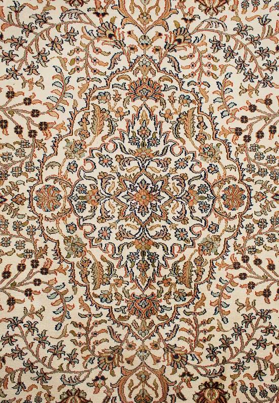 Шелковый ковер из Индии 252393-Afshar beige