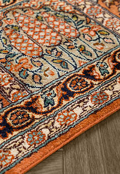 фактура ковра Cashmir 236042-Ghom rust