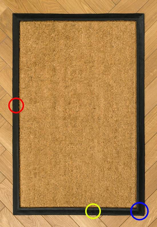 Входной коврик из кокосовой щетины Coco Ramp-CR-101 discount3