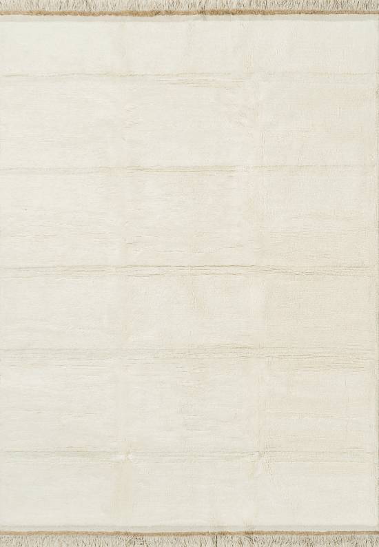 Шерстяной стираемый ковер Steppe Sheep White