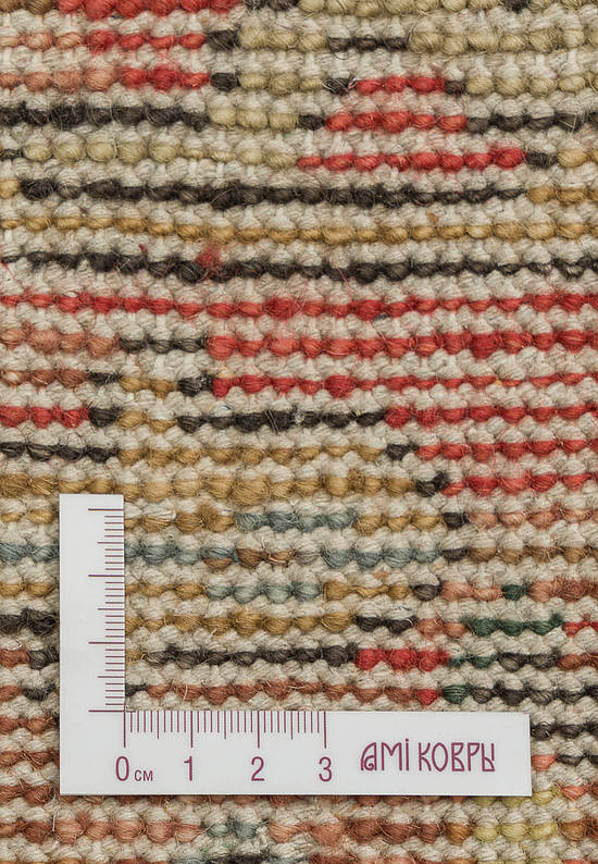 Безворсовый ковер из шерсти Red Ochre