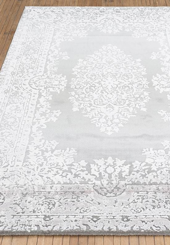 Винтажный серый ковер из Турции D409A