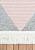 Двусторонний безворсовый ковер AR 10 Blue Pink
