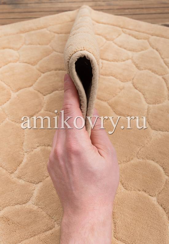 Коврик для ванной Cotton Tas Desen-Beige
