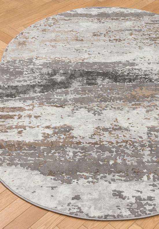 Синтетический бюджетный ковер 2788-Gray-Beige