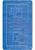 Голубой коврик для ванной Maritime 2509 Blue