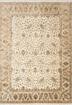 дизайн ковра Kashan gold 10/10 SK-121 Ivory-Beige
