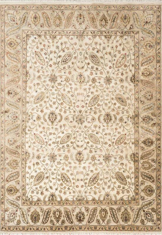 Элитный ковер ручной работы 10/10 SK-121 Ivory-Beige
