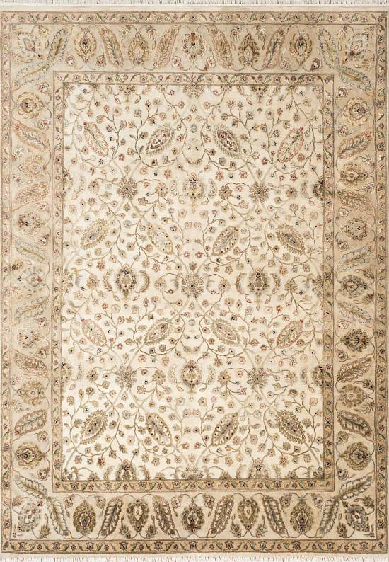 Элитный ковер ручной работы 10/10 SK-121 Ivory-Beige