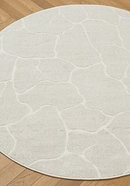 ковер в перспективе против ворса Sicilia RS6025-R454 круг