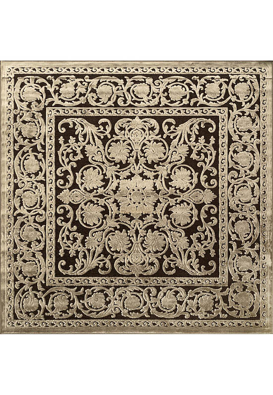 Бельгийский вискозный ковер с рельефом RV333-R125