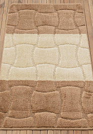 коврик в перспективе Confetti Bath Maximus Sariyer 2546 Light Brown
