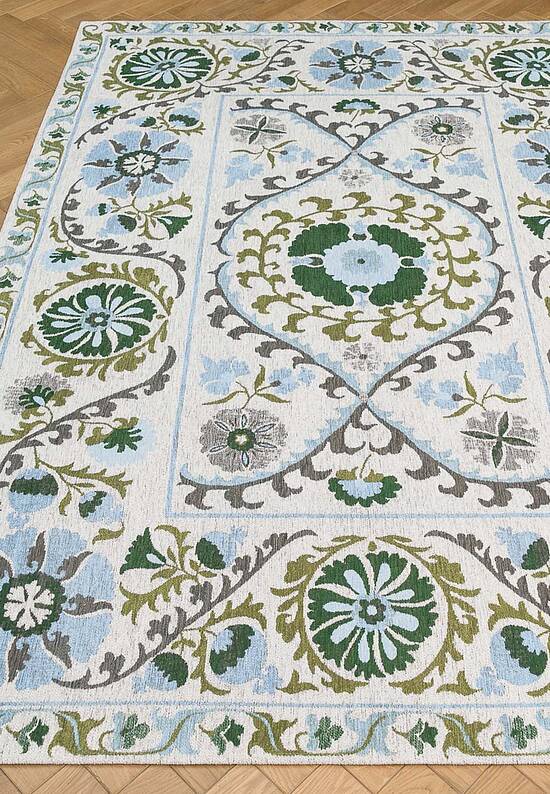 Винтажный безворсовый ковер LM6079-L393