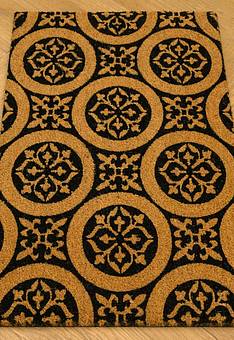 Входной коврик Doormat kokos Elegant Noir-75005