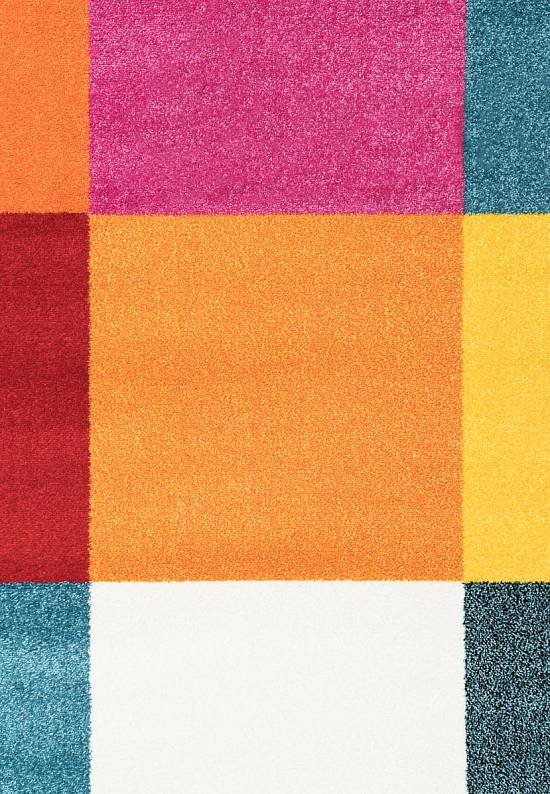 Недорогой синтетический ковер C028-Multicolor