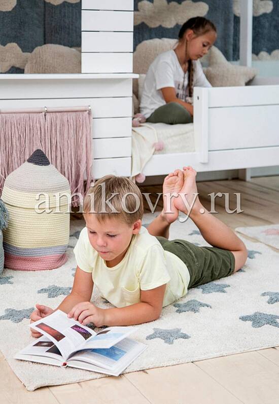 Детский хлопковый ковер Stars C-VS-NVB