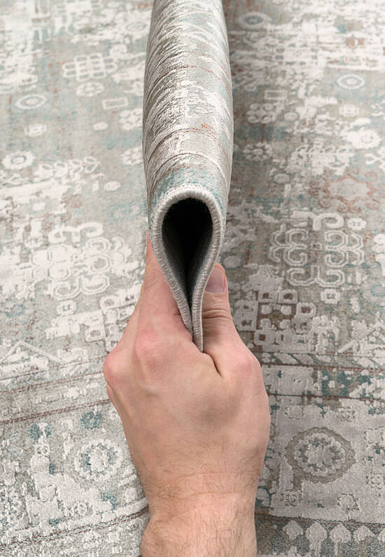 Турецкий ковер из вискозы BBL 03 Grey