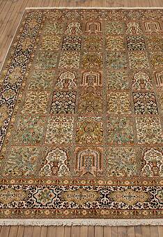 ковер в перспективе против ворса Cashmir 252098-Bakhtiari beige