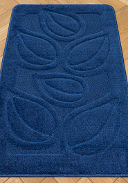 коврик для ванной в перспективе Confetti Bath Maximus Flora 2582 D.Blue