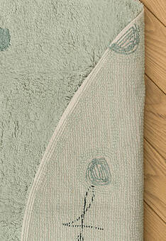 основа ковра Lorena Canals Cotton Dot Blue Sage