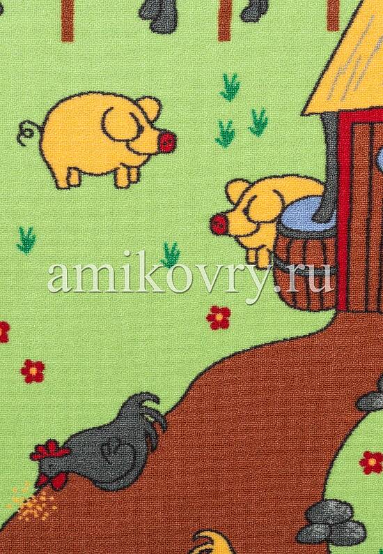 Детский игровой коврик Farm Green-G9