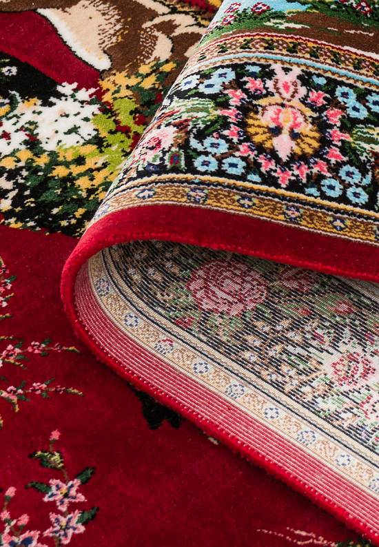 Иранский классический ковер Shekargah-Modern Red