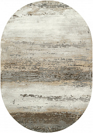 дизайн ковра Graff 3312-Gray-Beige овал