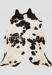 дизайн натуральной шкуры коровы Триколор коричневый 623