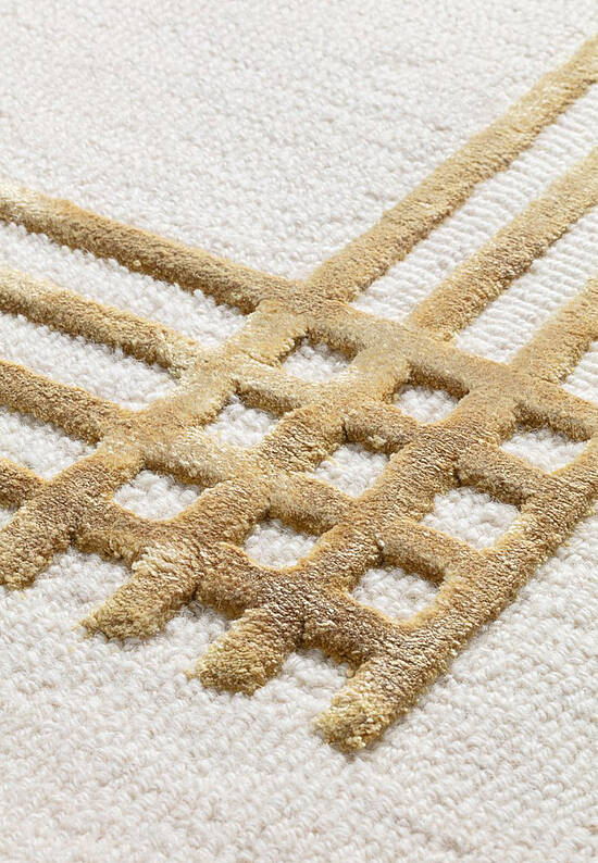 Дизайнерский ковер Beeline 264.001-107