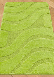 коврик для ванной в перспективе Confetti Bath Maximus Symphony 2588 Phosphoric Green